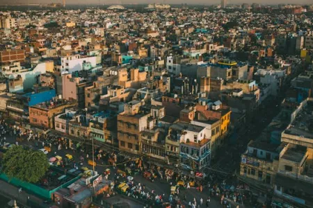 Nowe Delhi Fascynujące Miasto Kontrastów